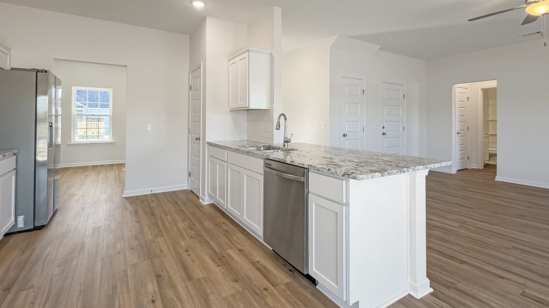 Furnished interior view inside a new home in Grand Reserve, Hinesville (Image 7).