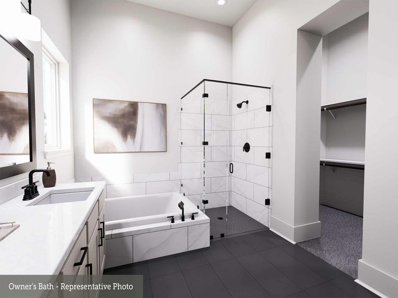 Owner's Bath - Representative Photo