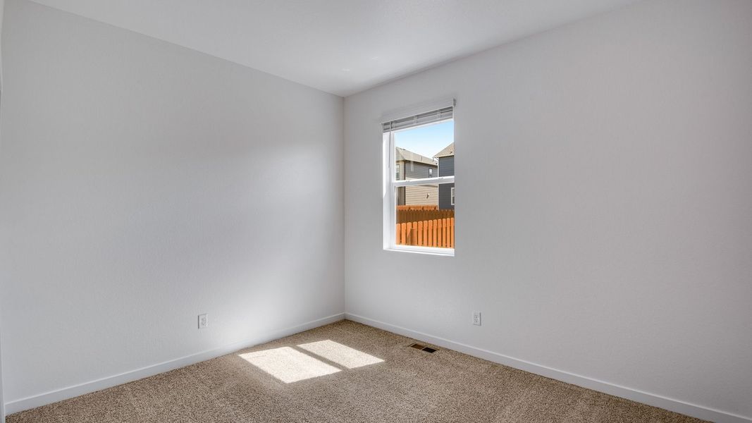 Spacious, unfurnished interior of a new home in Vista Meadows, Fort Lupton (Image 16). Spacious, unfurnished interior of a new home in Vista Meadows, Fort Lupton (Image 16).