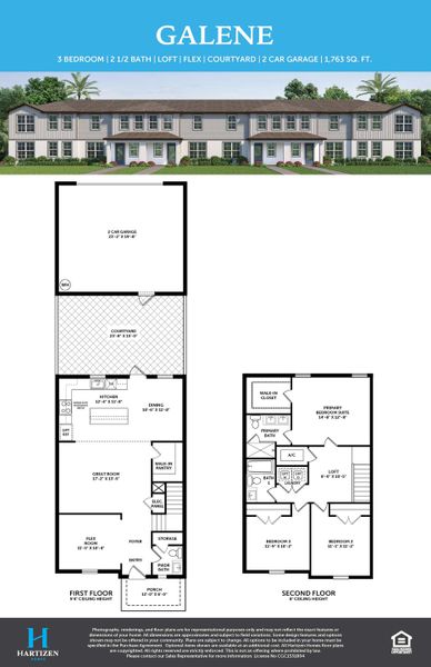 2D floor plan layout of this home in Eden Crest, Apopka, FL (Image 4). 2D floor plan layout of this home in Eden Crest, Apopka, FL (Image 4).