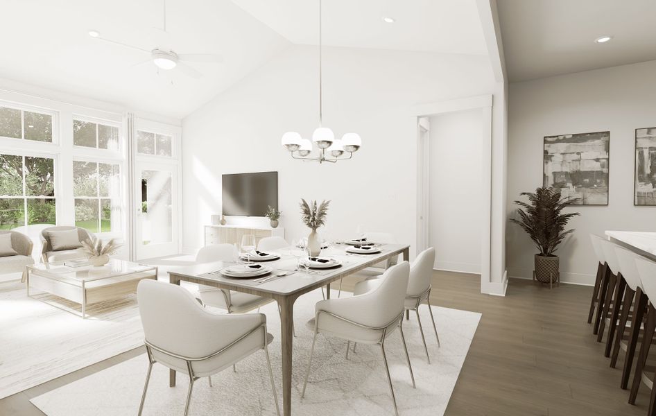 Furnished interior view inside a new home in Long Bay Golf Club, Longs (Image 3). Furnished interior view inside a new home in Long Bay Golf Club, Longs (Image 3).