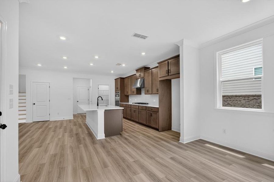 Furnished interior view inside a new home in Bailey Fence, Dacula (Image 15).