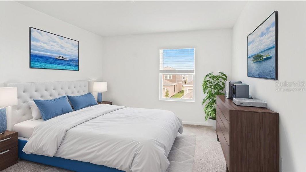 Furnished interior view inside a new home in , St. Cloud (Image 15).