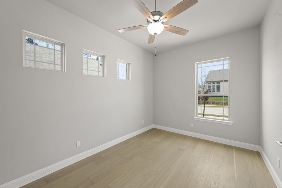 Representative unfurnished interior of a home built from the Austin by Windsor Homes in Walton Ridge, Corinth (Image 15). Representative unfurnished interior of a home built from the Austin by Windsor Homes in Walton Ridge, Corinth (Image 15).
