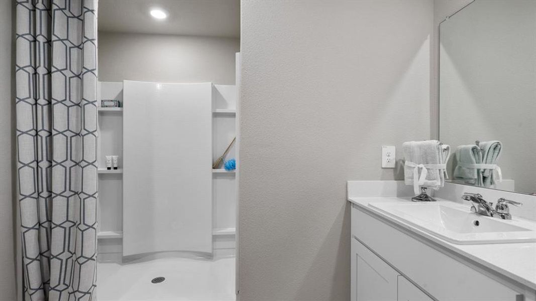 Furnished interior view inside a new home in Orchard Village, Fort Worth (Image 37).