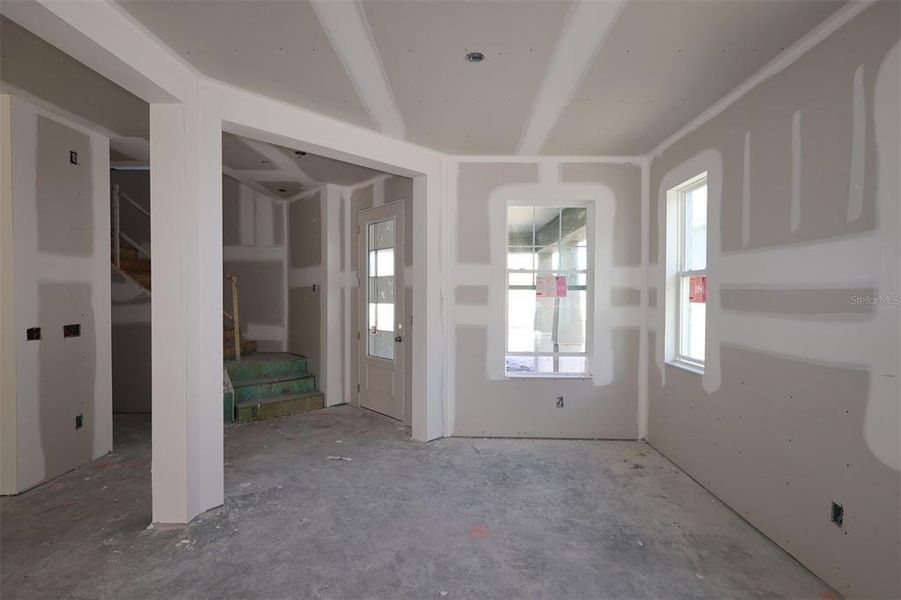 In-progress construction of a new home in Eden at Crossprairie, St. Cloud, FL (Image 7).
