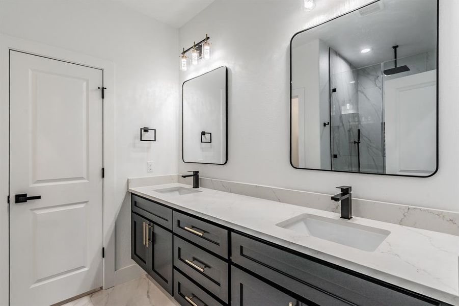 Furnished interior view inside a new home in , Richland Hills (Image 16).