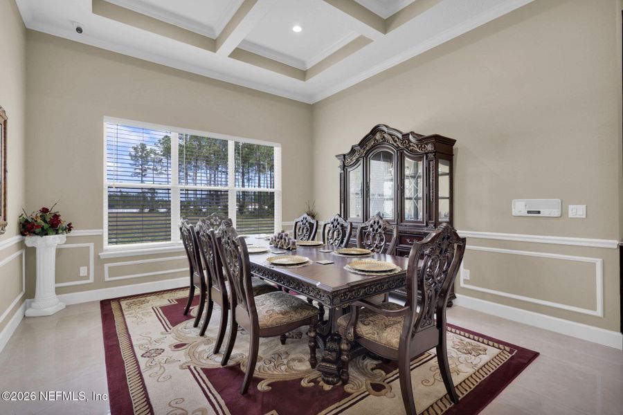 Furnished interior view inside a new home in , Jacksonville (Image 6).
