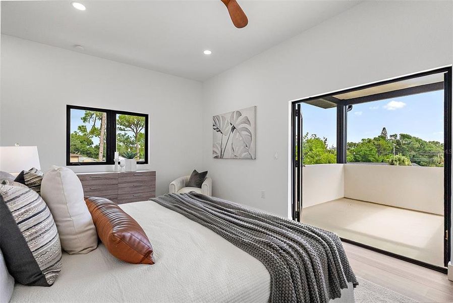 Furnished interior view inside a new home in , St. Petersburg (Image 37).