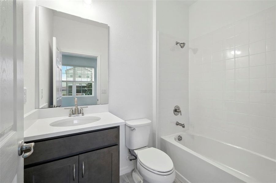 Furnished interior view inside a new home in Eagletail Landings, Howey-in-the-Hills (Image 4).