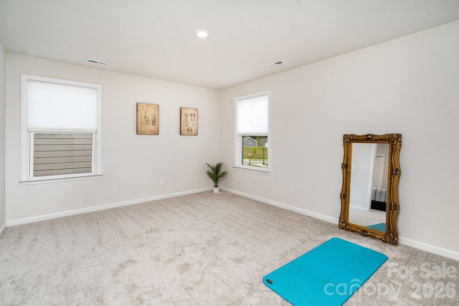 Spacious, unfurnished interior of a new home in Village at North Reach, Charlotte (Image 22).