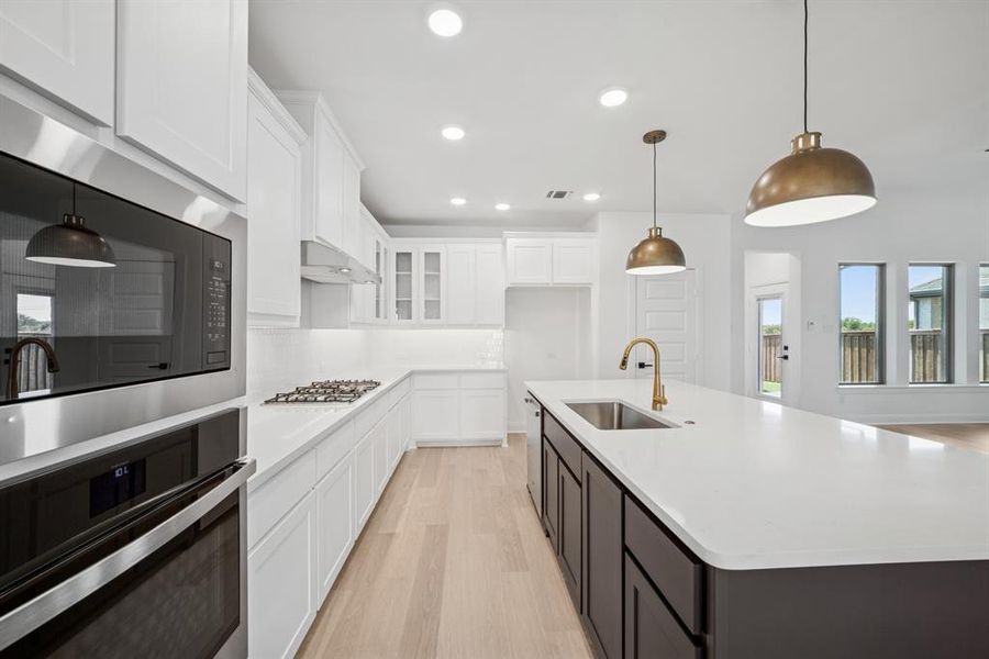 Furnished interior view inside a new home in Karis - Village Series, Crowley (Image 12). Furnished interior view inside a new home in Karis - Village Series, Crowley (Image 12).