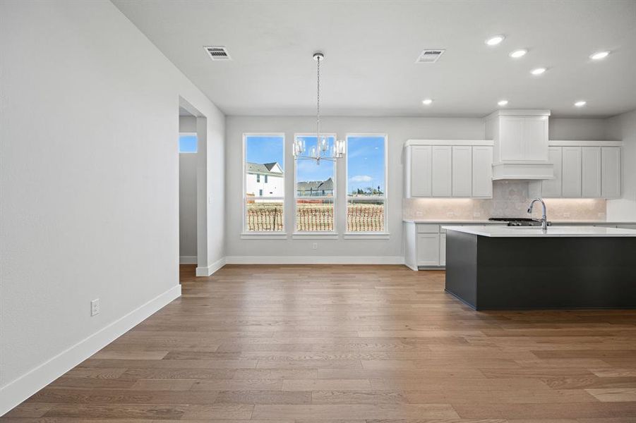 Spacious, unfurnished interior of a new home in The Heights at Uptown Celina, Celina (Image 17). Spacious, unfurnished interior of a new home in The Heights at Uptown Celina, Celina (Image 17).