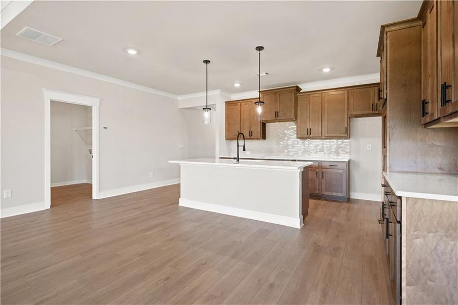 Furnished interior view inside a new home in Mallard’s Landing, Jefferson (Image 8).