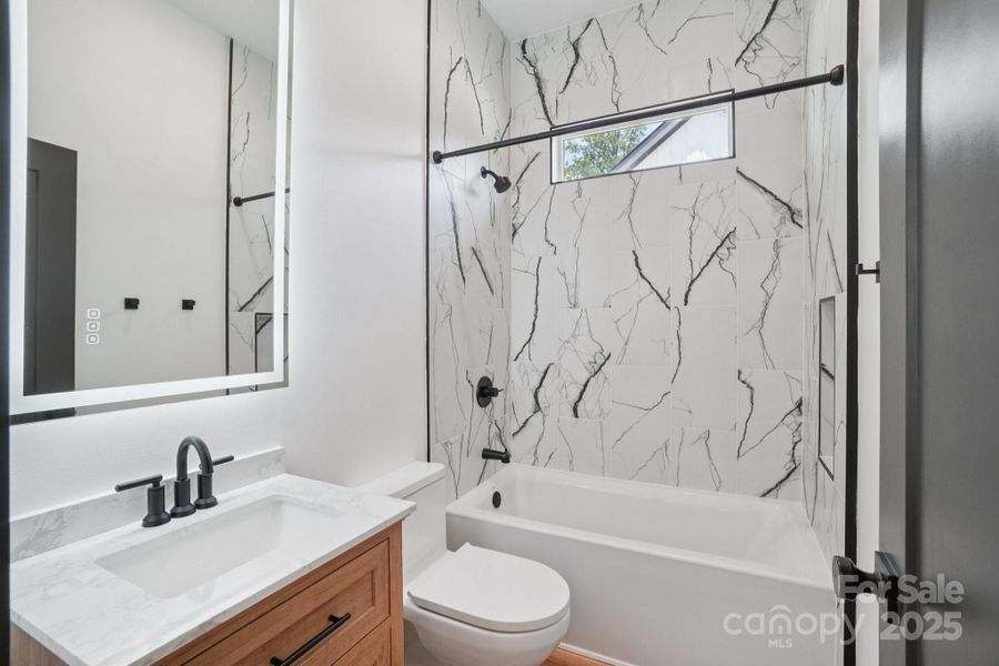 Furnished interior view inside a new home in , Hendersonville (Image 11).