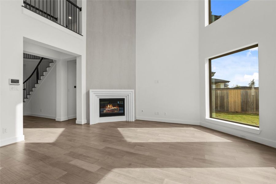 Spacious, unfurnished interior of a new home in Bridgeland 45', 50', 70', Cypress (Image 10).
