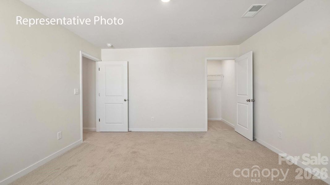 Spacious, unfurnished interior of a new home in Secrest Commons, Monroe (Image 20).