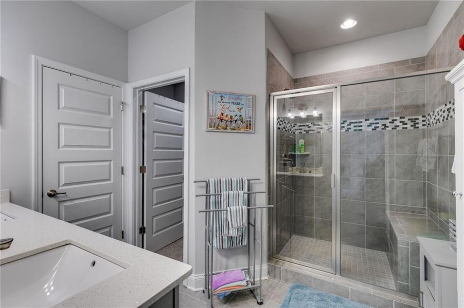 Furnished interior view inside a new home in Windmill Park, Carrollton (Image 9).
