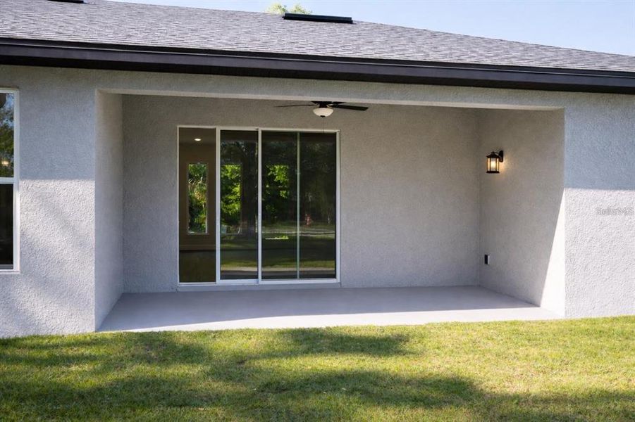 Exterior details and patio area of a home in , Palm Coast (Image 24).
