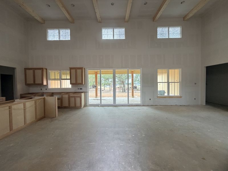 In-progress construction of a new home in Monarch Manor, Poolville, TX (Image 11).