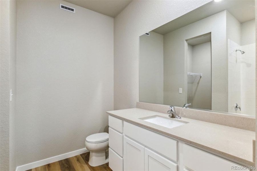 Furnished interior view inside a new home in Bennett Ranch, Bennett (Image 5).