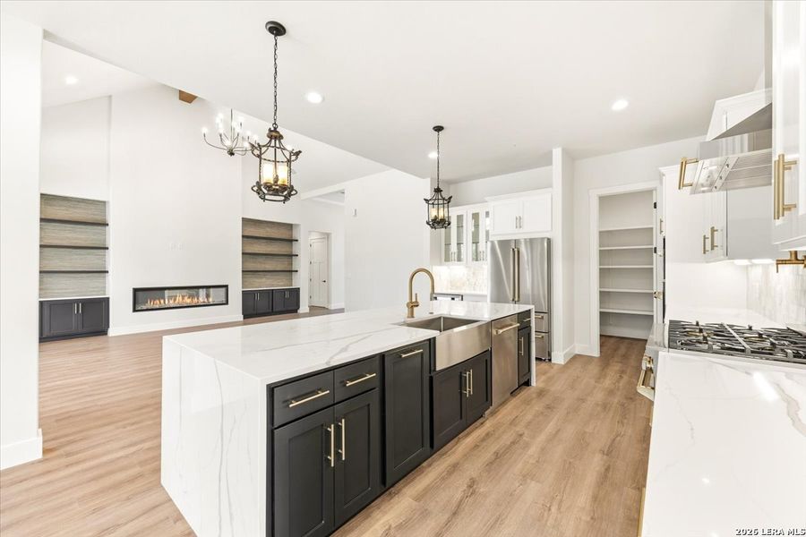 Furnished interior view inside a new home in , Canyon Lake (Image 6).