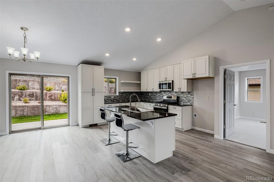 Furnished interior view inside a new home in , Greeley (Image 8).