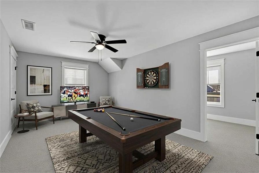 Furnished interior view inside a new home in , Canton (Image 30).