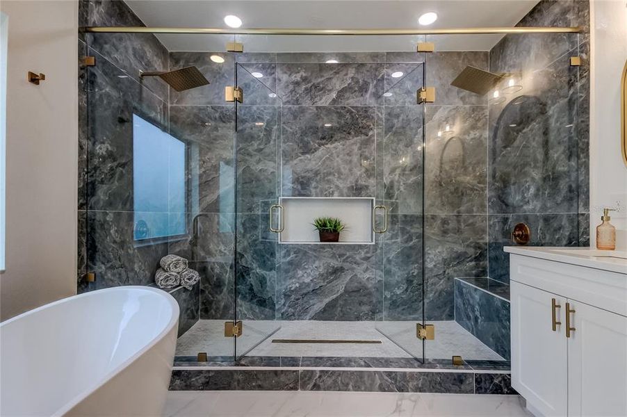 Furnished interior view inside a new home in , New Port Richey (Image 61).