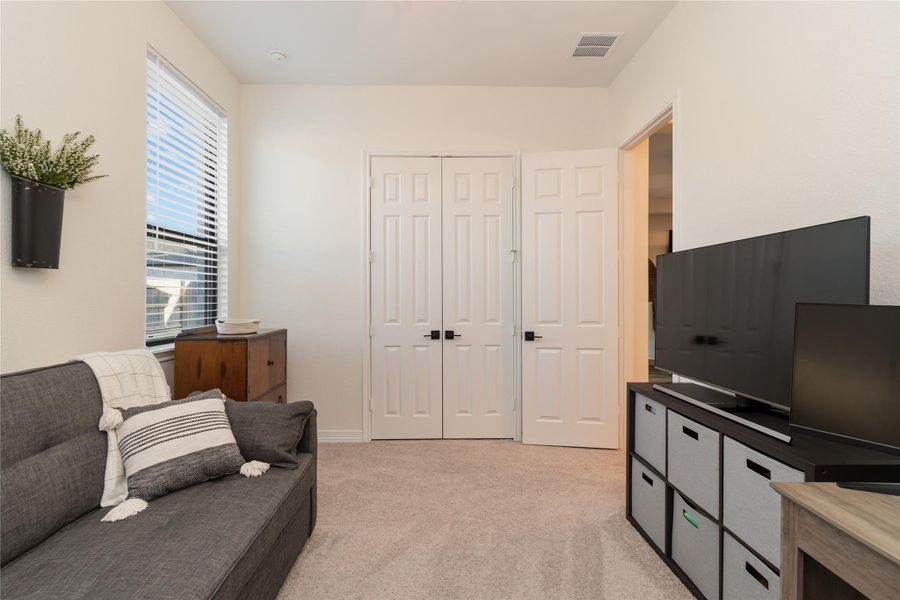 4th Bedroom currently being used as a second office