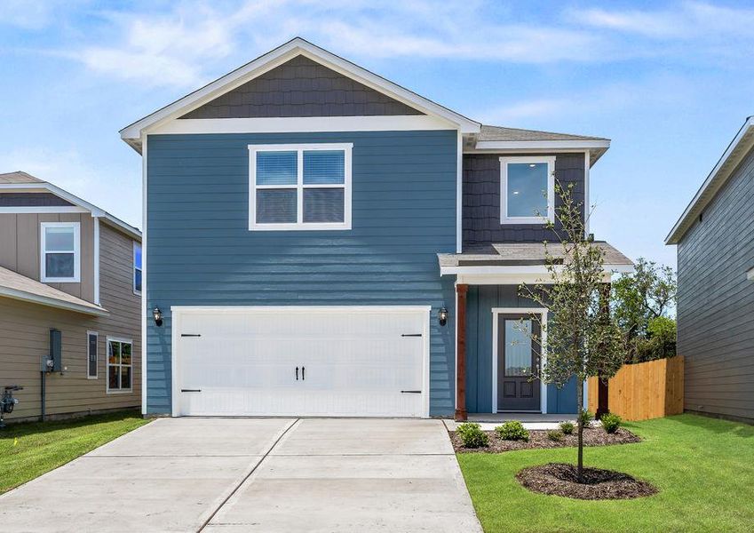 The Rayburn is a gorgeous, two-story floor plan.