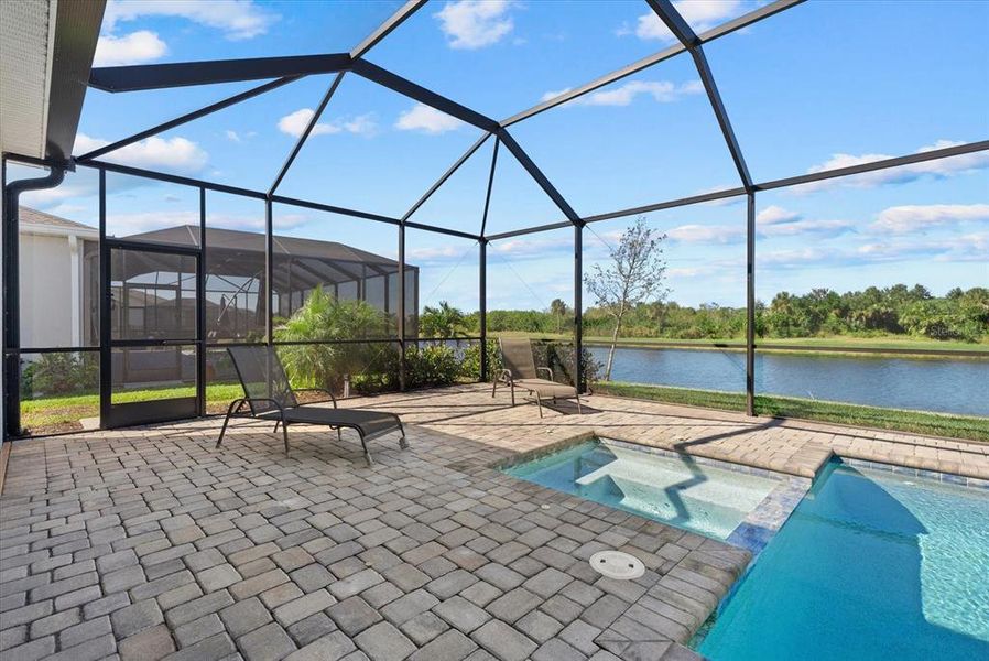 Exterior details and patio area of a home in , Englewood (Image 27).