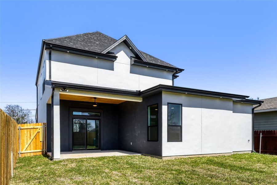 This new contemporary home is construction done right - built to last with high-end, quality craftsmanship inside and out.