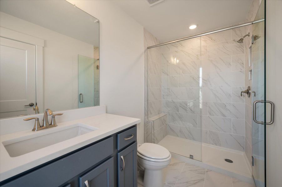 Furnished interior view inside a new home in , Charleston (Image 11).