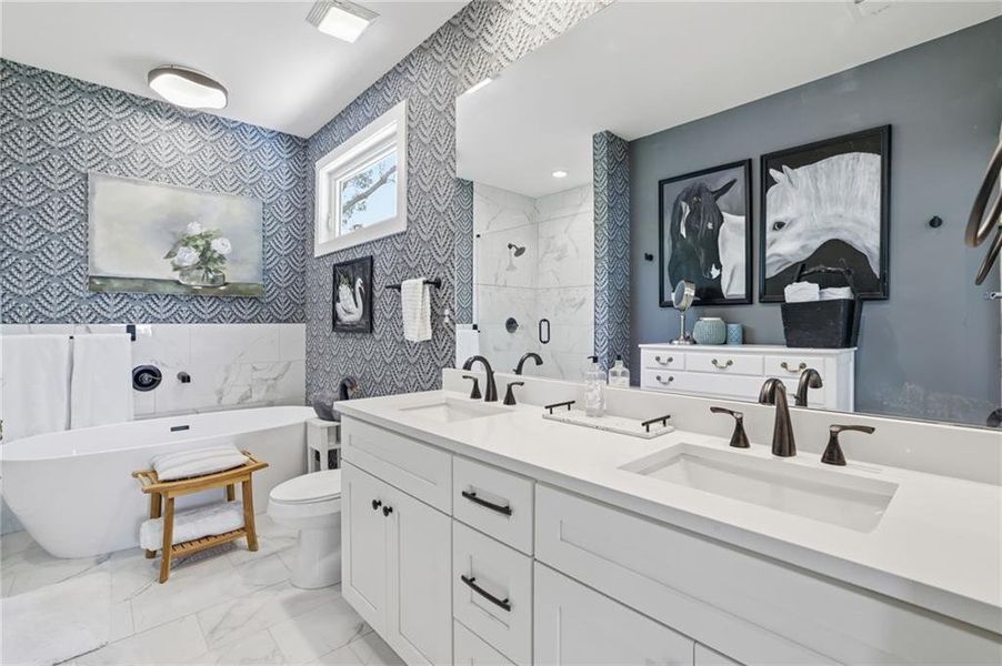 Furnished interior view inside a new home in , Canton (Image 19).