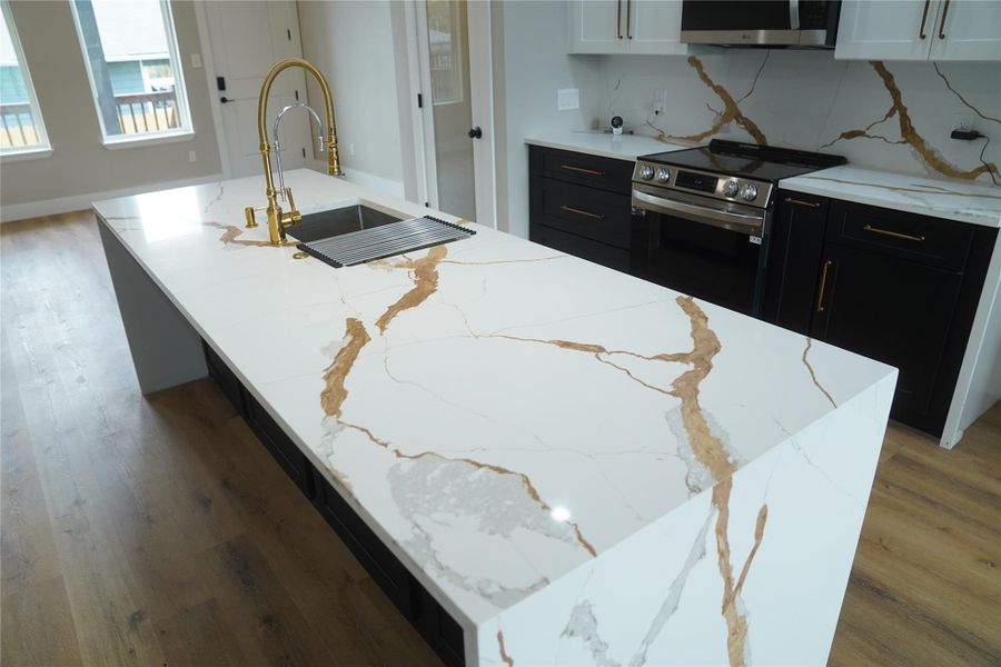 Close-up of interior finishes inside a home in , Houston (Image 26).