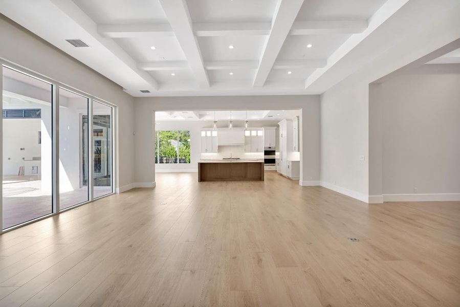 Box Beam Ceiling Details