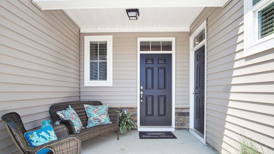 Representative exterior details of a home built from the The Seashore Multi-Gen by Chesapeake Homes in Traditions at Carolina Forest, Myrtle Beach (Image 20). Representative exterior details of a home built from the The Seashore Multi-Gen by Chesapeake Homes in Traditions at Carolina Forest, Myrtle Beach (Image 20).