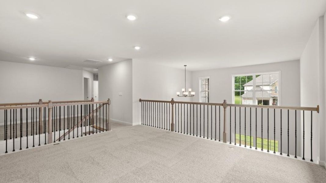 Spacious, unfurnished interior of a new home in Haven Abbey, Cumming (Image 25).