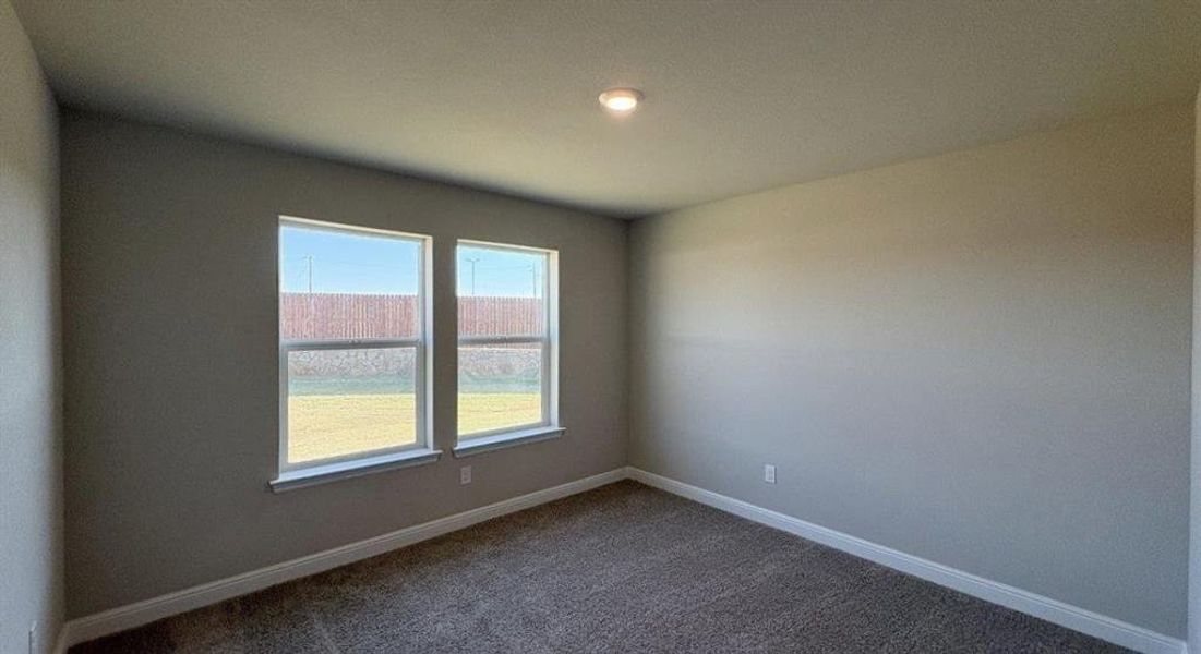 Spacious, unfurnished interior of a new home in Sandstone Estates, Granbury (Image 11). Spacious, unfurnished interior of a new home in Sandstone Estates, Granbury (Image 11).