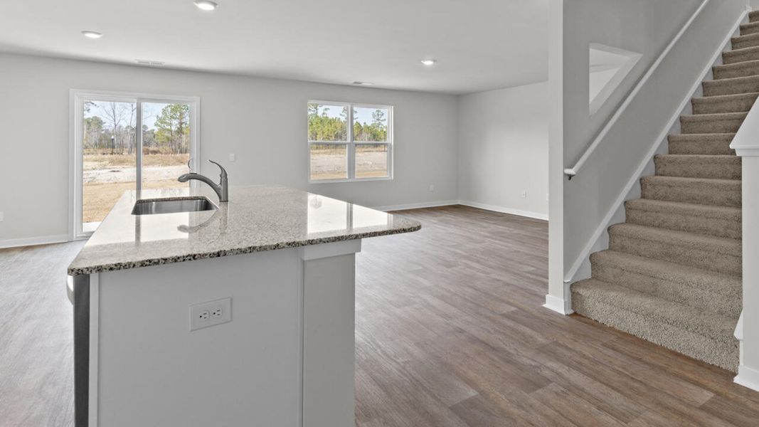 Furnished interior view inside a new home in Sidbury Station, Castle Hayne (Image 8).