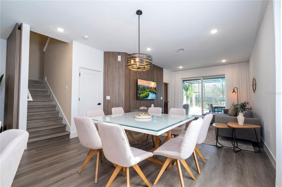 Furnished interior view inside a new home in , Kissimmee (Image 34).