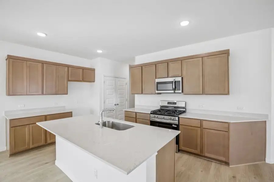 Furnished interior view inside a new home in Trinity Ranch, Elgin (Image 10).