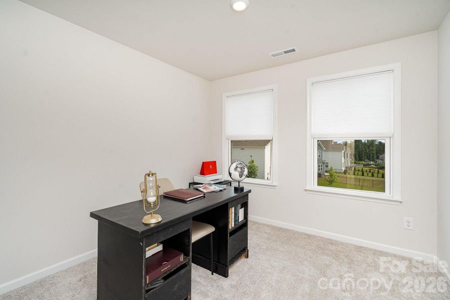 Furnished interior view inside a new home in Village at North Reach, Charlotte (Image 10).