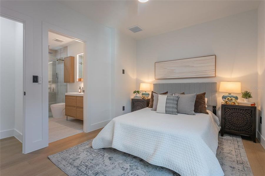 Furnished interior view inside a new home in , St. Petersburg (Image 14).