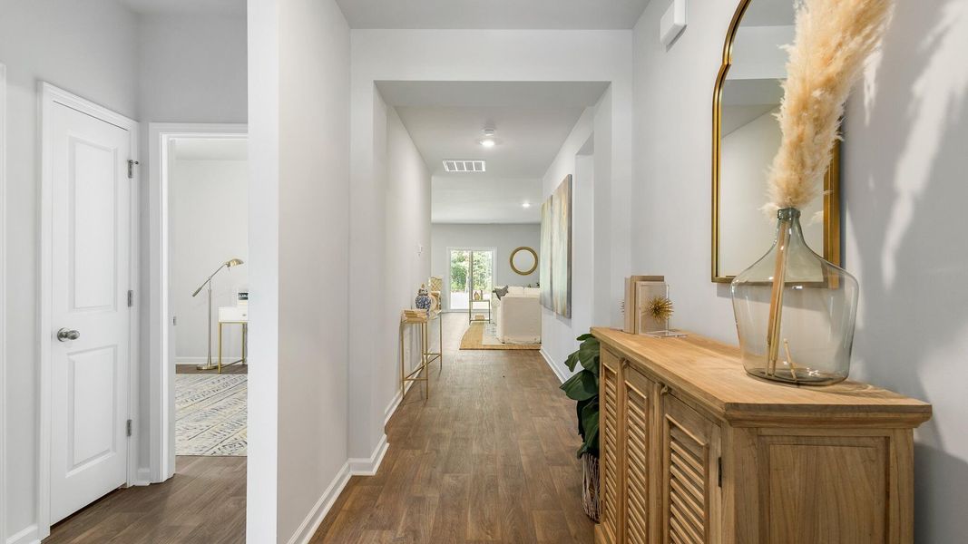 Furnished interior view inside a new home in Hillcrest, Ravenel (Image 8).