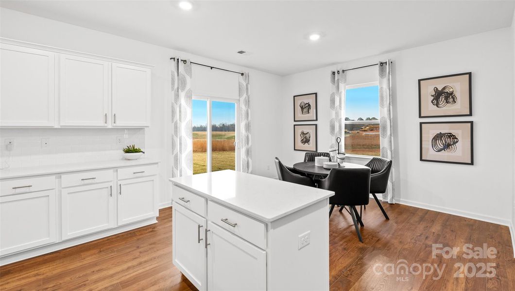 Furnished interior view inside a new home in Secrest Commons, Monroe (Image 5).
