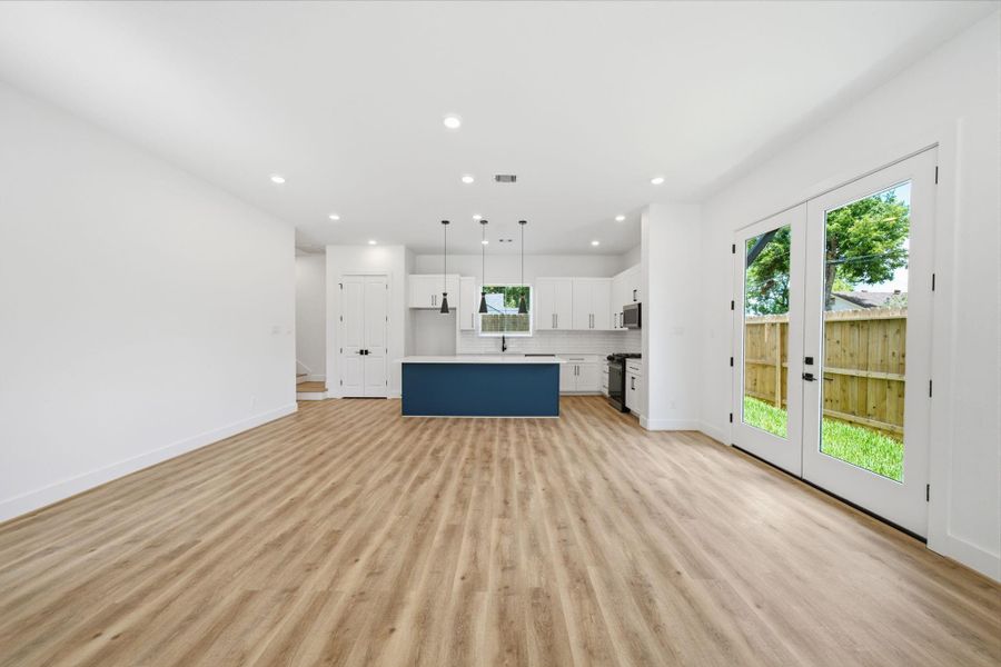 Spacious, unfurnished interior of a new home in , Houston (Image 16). Spacious, unfurnished interior of a new home in , Houston (Image 16).