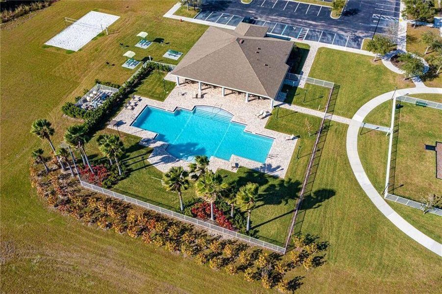 photo of pool area