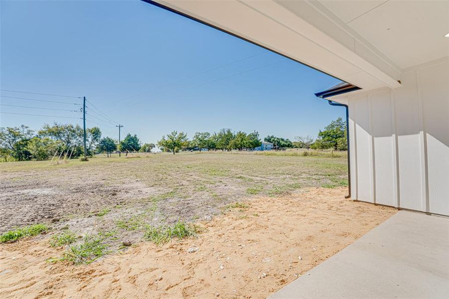 Exterior details and patio area of a home in , Chatfield (Image 3). Exterior details and patio area of a home in , Chatfield (Image 3).